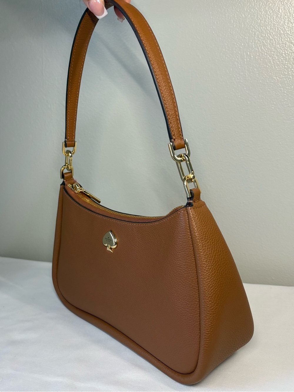 kate spade Kayla Pebbled Leather Shoulder Bag - Picture 4 of 7